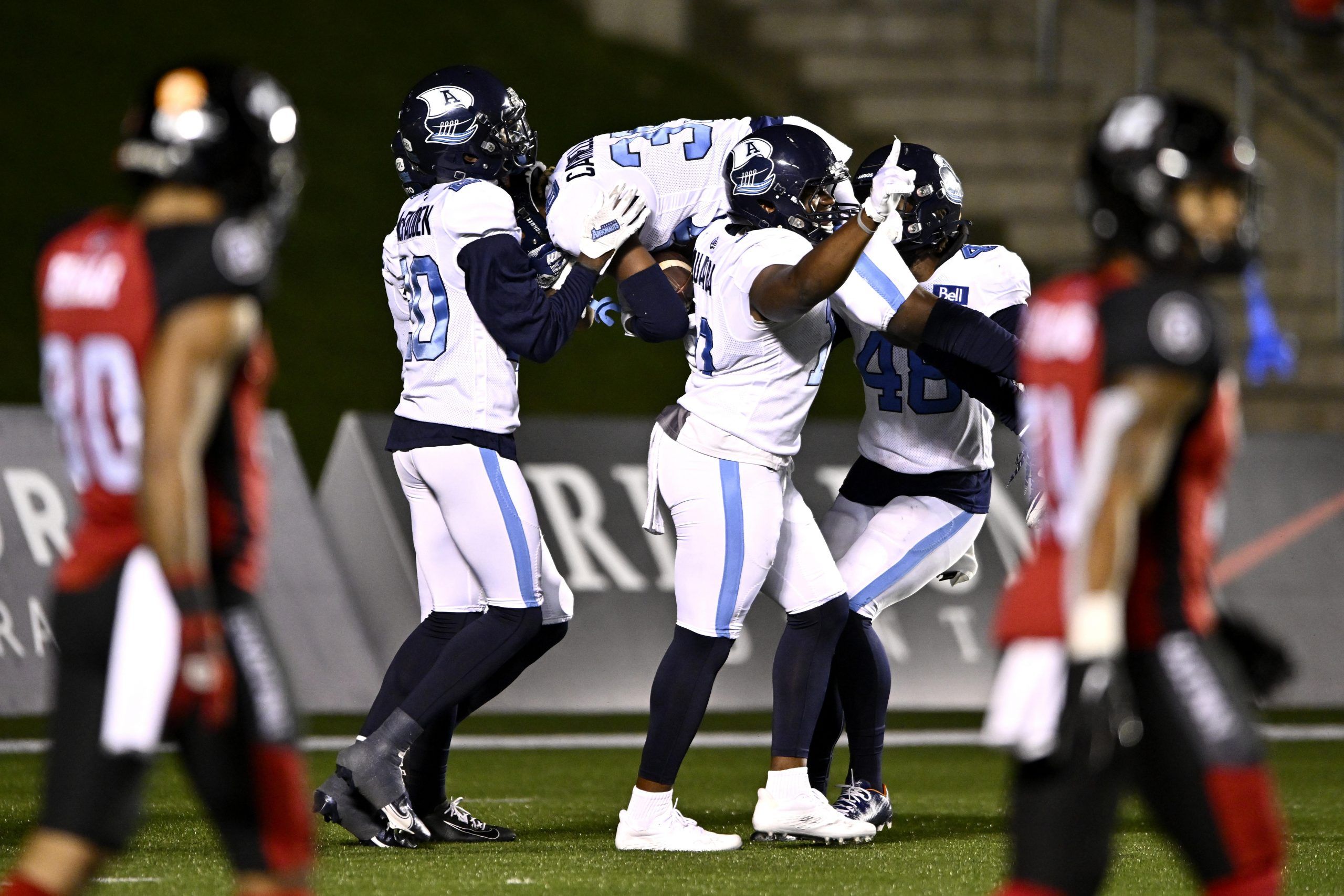 Argos clinch playoff berth as defence dismantles Redblacks with seven  turnovers