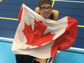Cam Purdy wears the maple leaf
