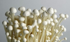 Enoki Mushrooms.