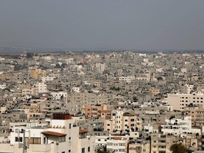 General view of Gaza City, May 29, 2022.