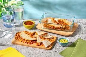 Kids Easy Cheesy Quesadillas with Guacamole and Salsa – Hello Fresh