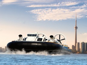 North America’s first-ever rapid transit hovercraft set to launch in summer 2023 will connect Toronto and the Niagara Region in 30 mins