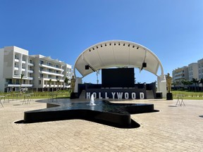 The stage for nightly entertainment at Planet Hollywood Cancun. CYNTHIA MCLEOD/TORONTO SUN