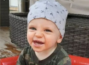 Jameson Shapiro, 18 months, was shot on November 26, 2020.