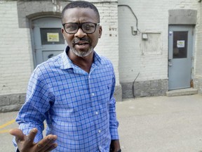 Pastor Tunde Olaniyi of the Redeemed Christian Church of God Grace Assembly at 360 Adelaide St. N., is shown in this photo taken on Wednesday September 14, 2022. (Mike Hensen/The London Free Press)