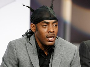 Singer Coolio takes part in a panel discussion for his new Oxygen Network reality series "Coolio's Rules" at the NBC Universal summer 2008 press tour in Beverly Hills, Calif., July 20, 2008.
