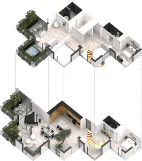 The Treehouse floor plan. kingtoronto.com