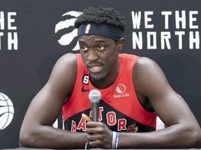 If we’re talking about the Raptors’ Pascal Siakam as a Top 5 player at the end of the season, we ought to credit the team’s new development coach Rico Hines, who goes back a ways with the Raptors star. USA TODAY SPORTS
