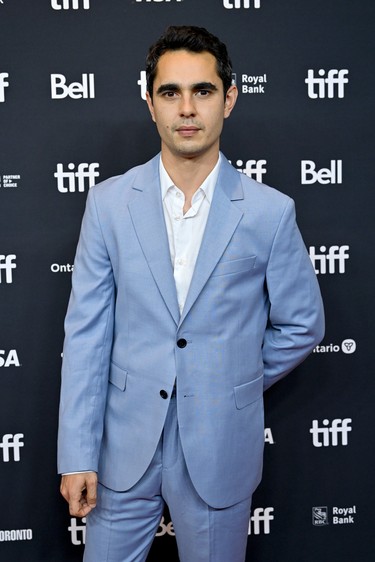 Max Minghella attends "The Handmaid's Tale" Premiere during the 2022 Toronto International Film Festival at TIFF Bell Lightbox on Sept. 8, 2022 in Toronto.