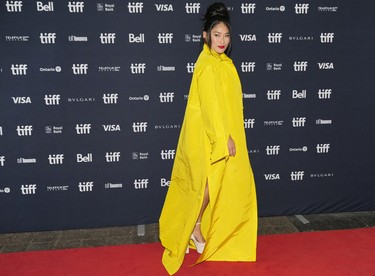 Chloe Flower attends the world premiere of "On the Come Up" at the Toronto International Film Festival (TIFF) in Toronto, Sept. 8, 2022.