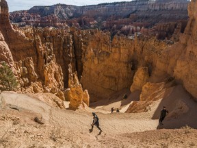 Walk the trails to get a closer look at the Bryce Canyon National Park rock formations. Ernest Doroszuk/Toronto Sun