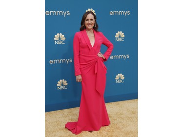 Molly Shannon arrives at the 74th Primetime Emmy Awards in Los Angeles, Calif., Sept. 12, 2022.