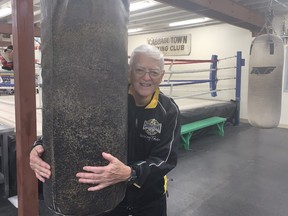 Peter Wylie, 76, started the Cabbagetown Boxing Club in 1972.