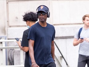 Chris Rock is seen in New York City, July 25, 2022.