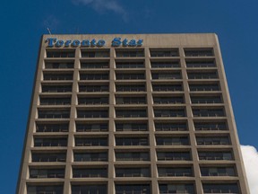 The Toronto Star building is shown in Toronto, Wednesday, June 8, 2016.