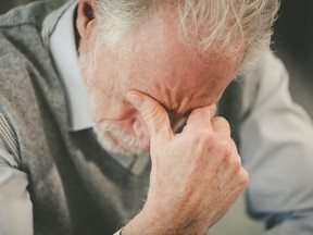 Man asks if he is entitled to some happiness, even as his wife descends into a deepening fog due to memory loss.