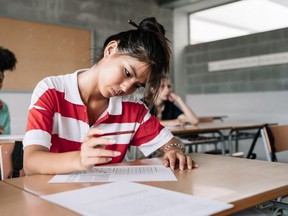 Ontario's Ministry of Education has confirmed that high school students across the province are technically no longer required to write exams to pass and graduate.