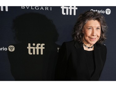 Cast member Lily Tomlin arrives at the Gala presentation of "Moving on" at the Toronto International Film Festival in Toronto, Sept. 13, 2022.