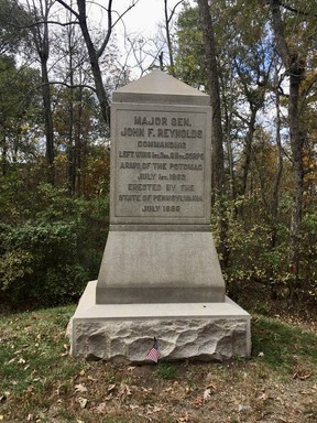Years after the battle, survivors or grateful citizens from the various regiments on both sides came back to erect monuments to individual heroes. Lance Hornby/Toronto Sun