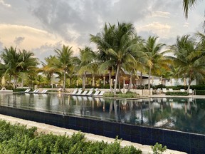 A tranquil experience awaits at the saltwater Eclipse infinity pool at Half Moon. Cynthia McLeod/Toronto Sun