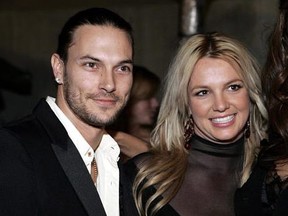 Kevin Federline and Britney Spears.