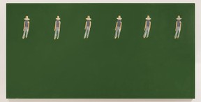 Alex Katz’s “Departure (Ada),” 2016. (Collection of Marguerite Steed Hoffman/Alex Katz/Licensed by VAGA at Artist Rights Society, New York)