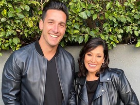 Mark Mester and Lynette Romero, former co-anchors at KTLA.