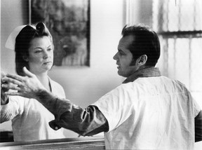 Louise Fletcher and Jack Nicholson are pictured in “One Flew Over The Cuckoo’s Nest.”