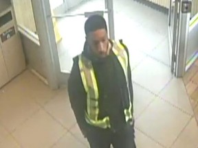 Investigators released this image of the suspect -- later identified as Sean Petrie, 40 -- in the deadly shooting of Toronto Police Const. Andrew Hong at a Mississauga Tim Hortons.