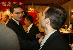 Pierre Poilievre is pictured at a a Taiwanese function in downtown Ottawa in this file photo.