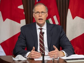 Former co-chair of Ontario's COVID-19 science advisory table, Adalsteinn Brown, is pictured in a file photo at Queen’s Park in Toronto on April 16, 2021.