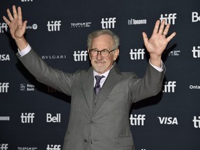Director Steven Spielberg attends the premiere of