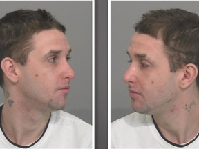 Images released by police of Daniel St. Amour, 27, who is accused in a voyeurism investigation.