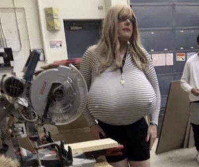 Trans teacher heads to new school without massive prosthetic breasts