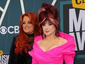 Wynonna and Naomi Judd attend the CMT Awards in Nashville, April 11, 2022.