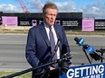 Mayor John Tory talks transit on Tuesday, Sept. 20, 2022.