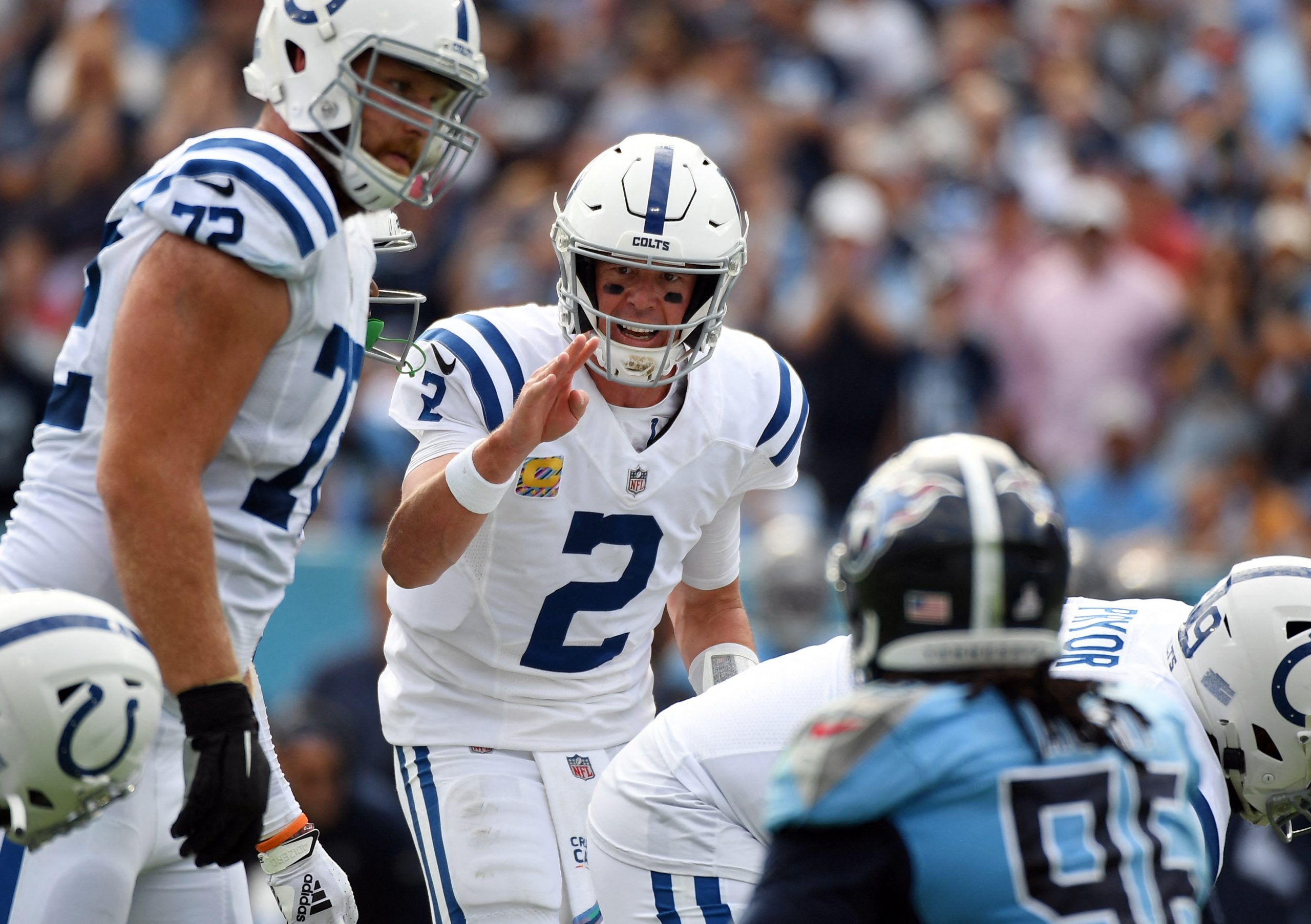 Colts' Matt Ryan on pace to shatter season fumble record