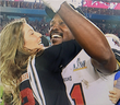 Antonio Brown posted this picture of himself with Gisele Bundchen to Instagram.