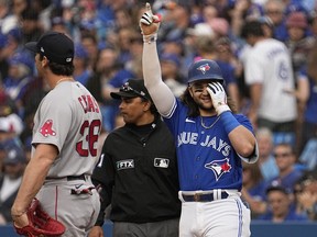 Bo Bichette and the Blue Jays will start post-season play on Friday against either the Mariners or the Devil Rays.