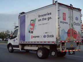 Loblaw Co. has five trucks driving themselves around Toronto.