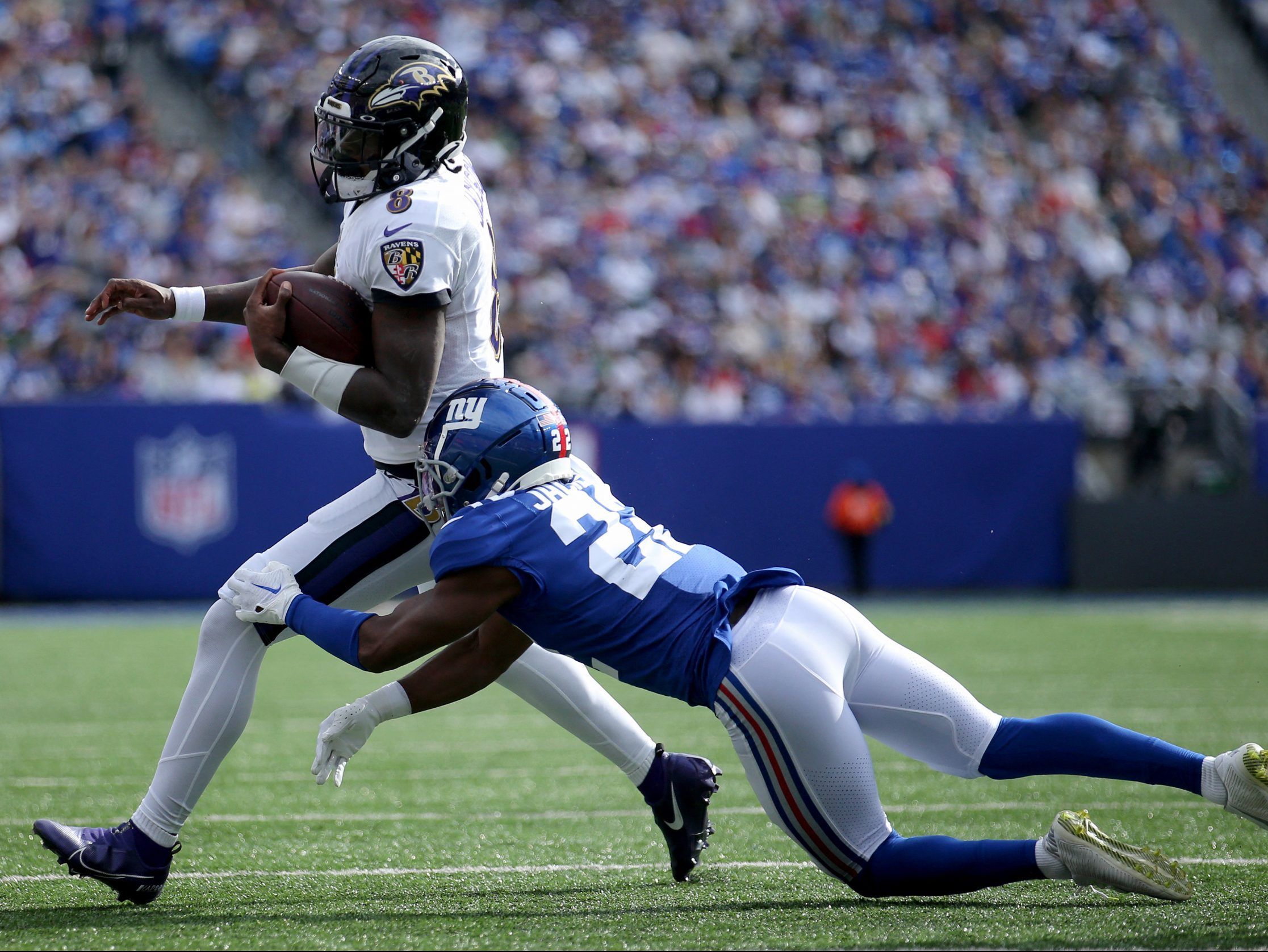 New York Giants vs. Baltimore Ravens at MetLife Stadium, Oct. 16, 2022 