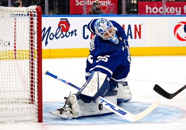 Ilya Samsonov Settling Into A Comfortable Groove In The Maple Leafs ...