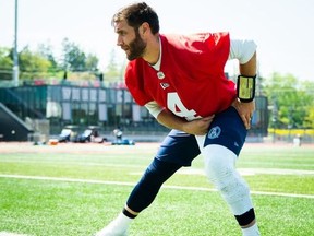 Argonauts quarterback McLeod Bethel-Thompson will look to rebound from a tough outing last weekend when he takes on B.C. on Saturday at BMO Field.