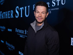 Mark Wahlberg attends a special screening of ‘Father Stu’ at Cinemark Theatre on April 4, 2022 in Helena, Montana.