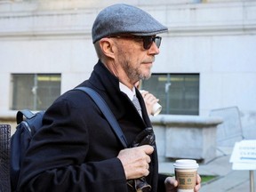 Director Paul Haggis arrives at New York State Supreme Court for his civil trial in New York City, Wednesday, Oct. 19, 2022.