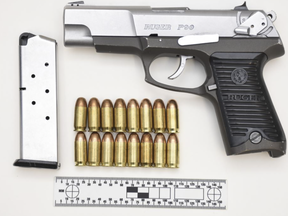 Peel police have laid multiple charges after seizing two loaded firearms during during a traffic stop in Brampton.