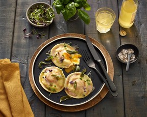 Runny Yolk Ravioli – www.getcracking.ca