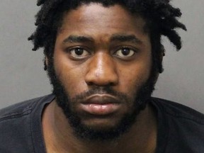 Richard Samuels, 23, of Toronto, is wanted for shooting that killed Osman Bangura, 28, on Needle Firway on Thursday, Oct. 6, 2022.
