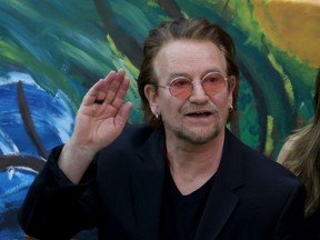Bono - festive launch of the Scholas Occurrentes International Movement - 2022