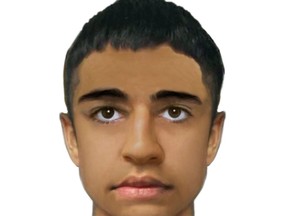 Composite of a boy wanted in a series of sexual assaults.
